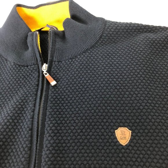 Giorgio Di Mare Cable Men’s Zip-up Cardigan Size:XXL - Picture 10 of 12